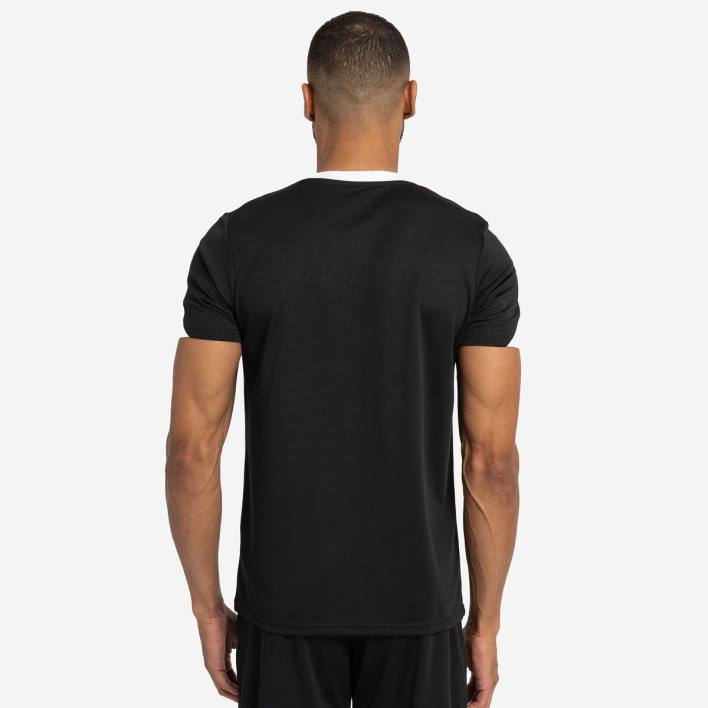 hombres Umbro blanco negro camiseta de entrenamiento total ropa FTXL67