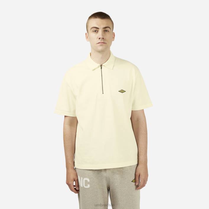 hombres Umbro blanquecino nigel cabourn polo ropa FTXL85