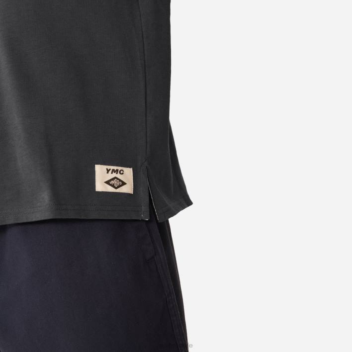 hombres Umbro blazer azul marino/crema cannoli camiseta de rugby con cuello henley ymc ropa FTXL88