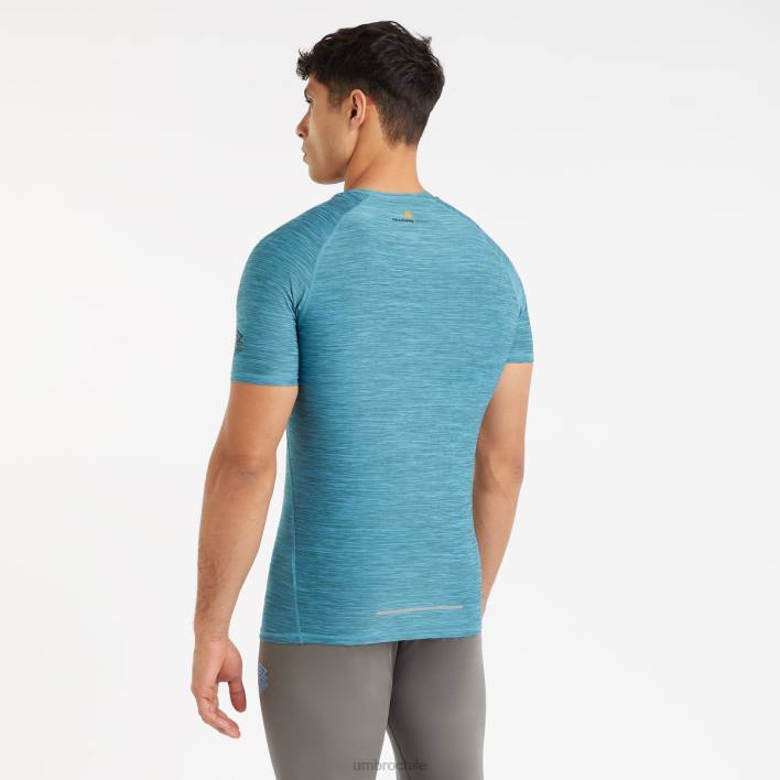 hombres Umbro bronce/azul malibu camiseta interior de élite de entrenamiento profesional ropa FTXL4