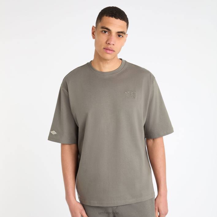 hombres Umbro bronce camiseta oversize estilo deportivo ropa FTXL41