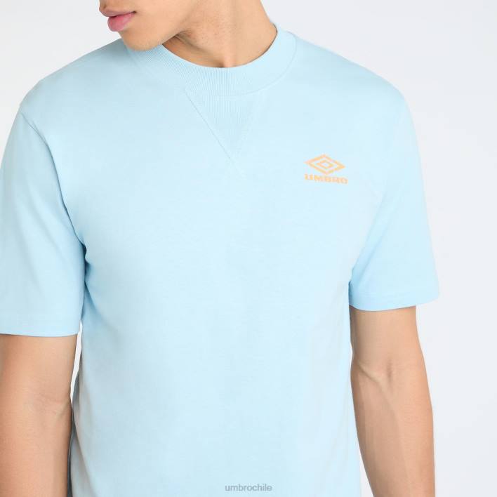 hombres Umbro caída del ángel / naranja ardiente camiseta relajada ropa FTXL44