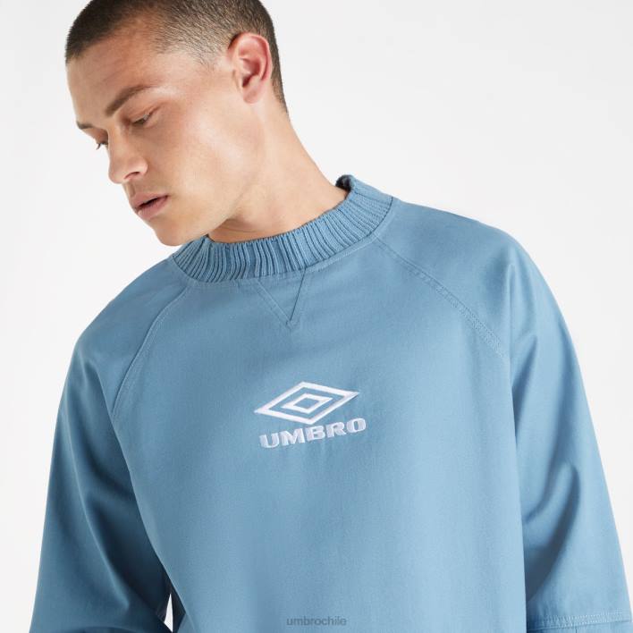 hombres Umbro cielo azul sudadera perforada ropa FTXL13
