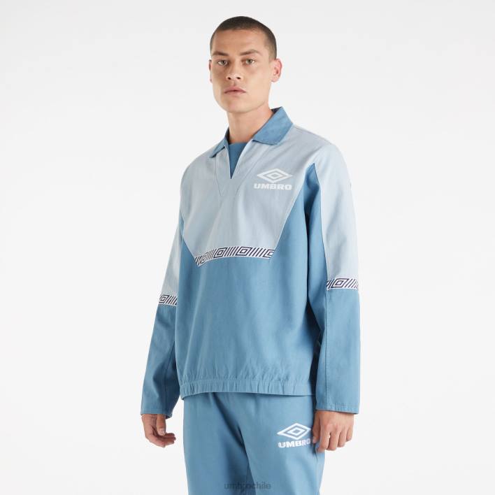 hombres Umbro cielo azul top de entrenamiento de perforación ropa FTXL14