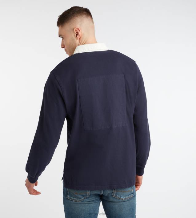 hombres Umbro cielo nocturno/marfil camiseta de las naciones de origen ropa FTXL58