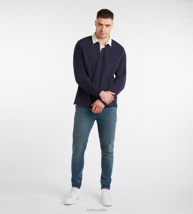 hombres Umbro cielo nocturno/marfil camiseta de las naciones de origen ropa FTXL58