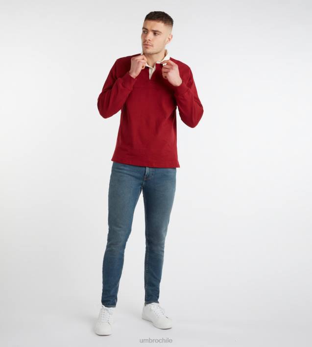 hombres Umbro dalia roja/marfil camiseta de las naciones de origen ropa FTXL59