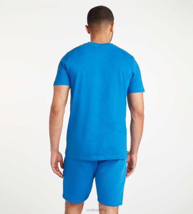 hombres Umbro dos real/blanco camiseta club de ocio ropa FTXL53