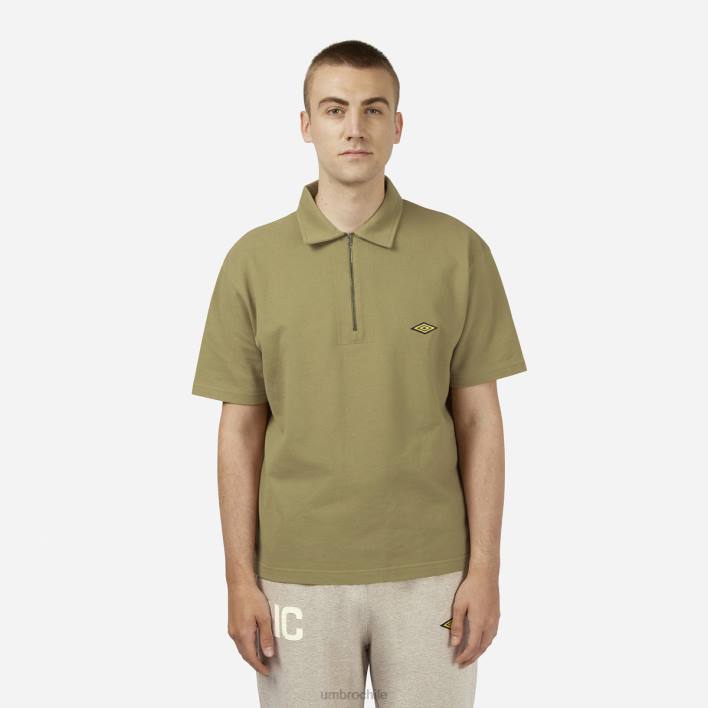 hombres Umbro ejército lavado nigel cabourn polo ropa FTXL87