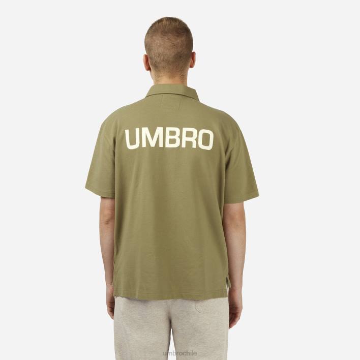 hombres Umbro ejército lavado nigel cabourn polo ropa FTXL87