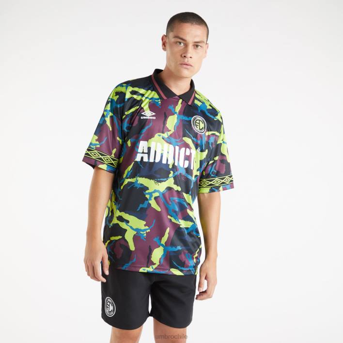 hombres Umbro estrella nueva camiseta de visitante del adicto f.c ropa FTXL71