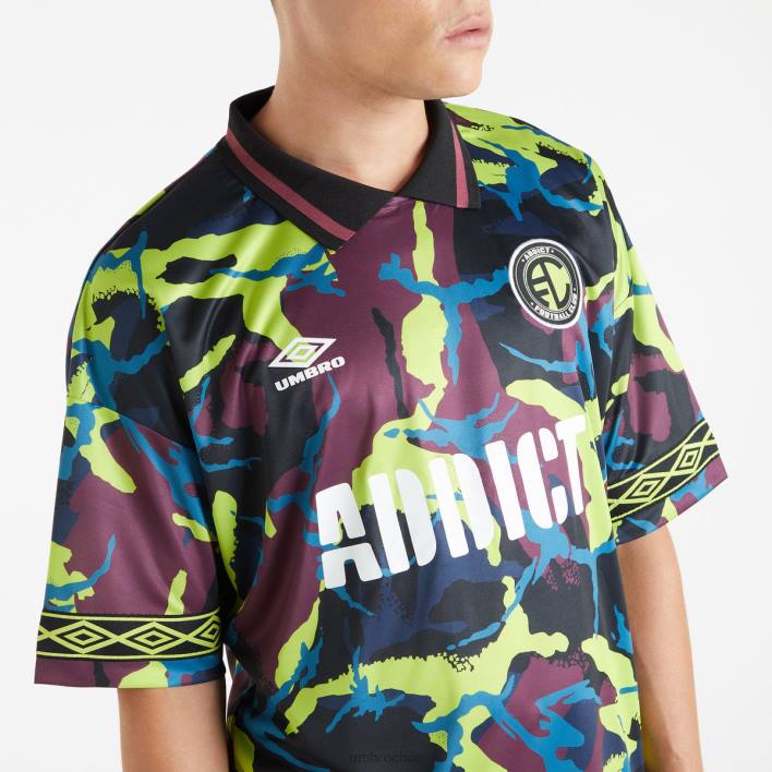 hombres Umbro estrella nueva camiseta de visitante del adicto f.c ropa FTXL71