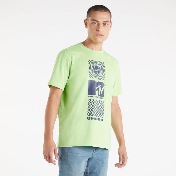 hombres Umbro lima hastiada camiseta gráfica mtv ropa FTXL21
