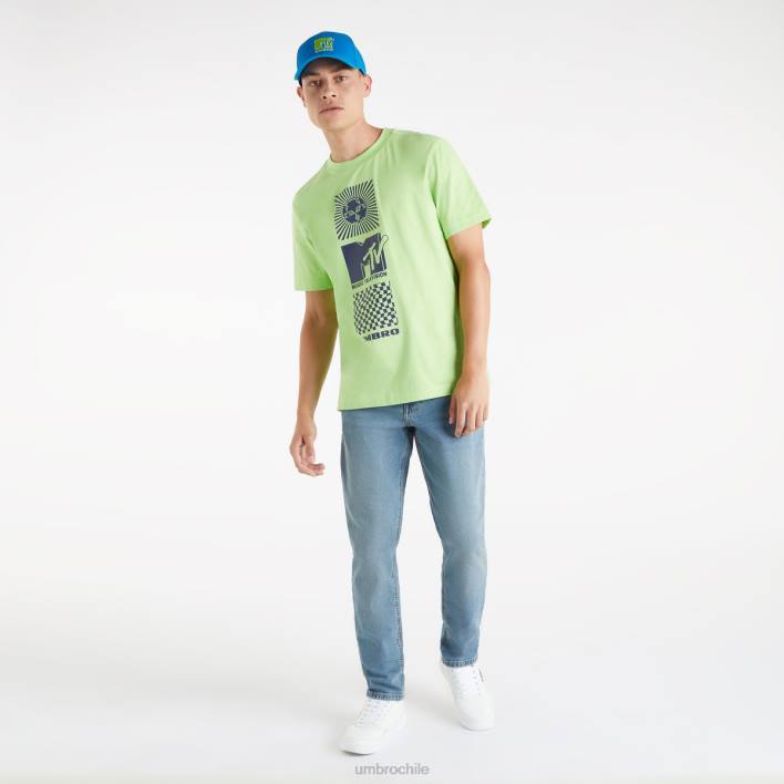 hombres Umbro lima hastiada camiseta gráfica mtv ropa FTXL21