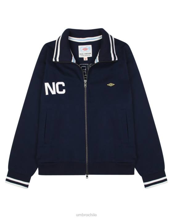 hombres Umbro marina francesa tracktop con cremallera de nigel cabourn ropa FTXL80