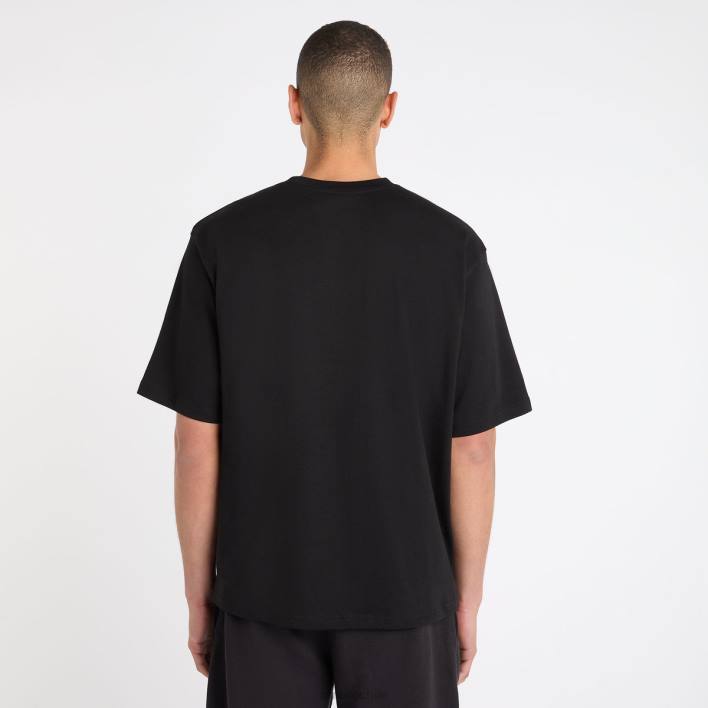 hombres Umbro negro camiseta oversize estilo deportivo ropa FTXL40