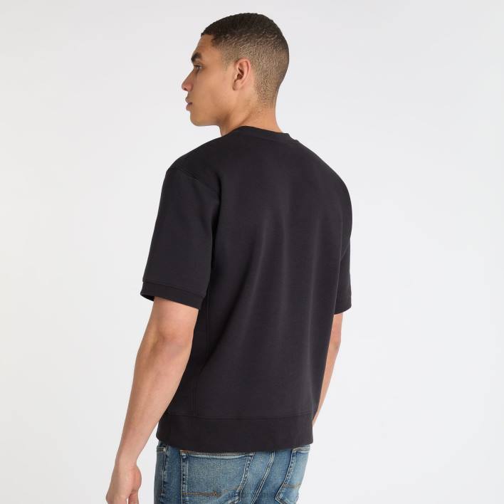 hombres Umbro negro/encanto camiseta central sudor ropa FTXL34