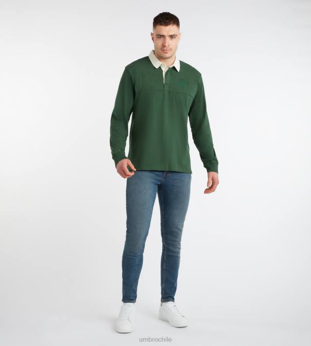 hombres Umbro pastos verdes/marfil camiseta de las naciones de origen ropa FTXL56