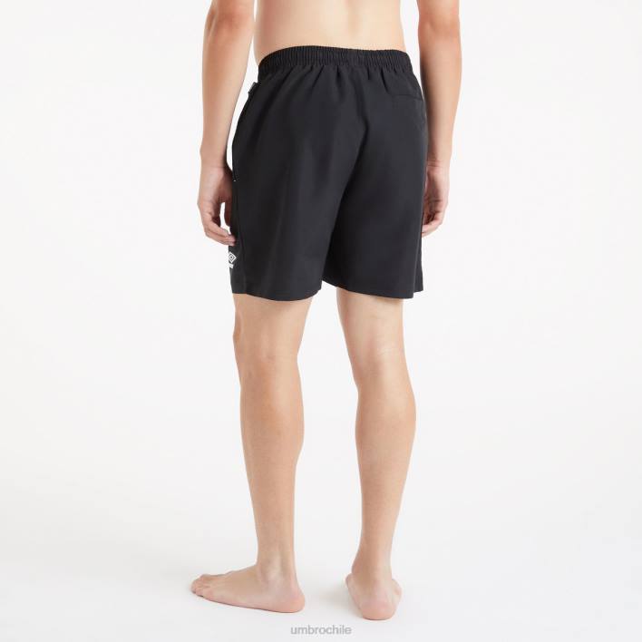 hombres Umbro negro shorts de baño adictos f.c ropa FTXL262