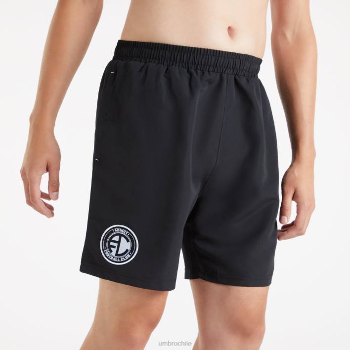 hombres Umbro negro shorts de baño adictos f.c ropa FTXL262