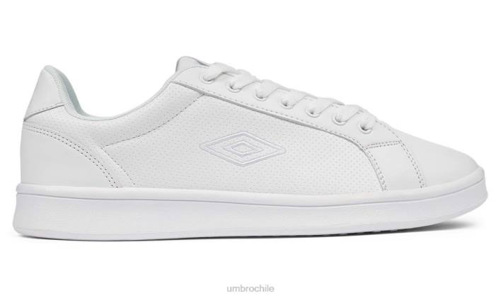 mujer Umbro blanco zapatillas clásicas con copa perf calzado FTXL565