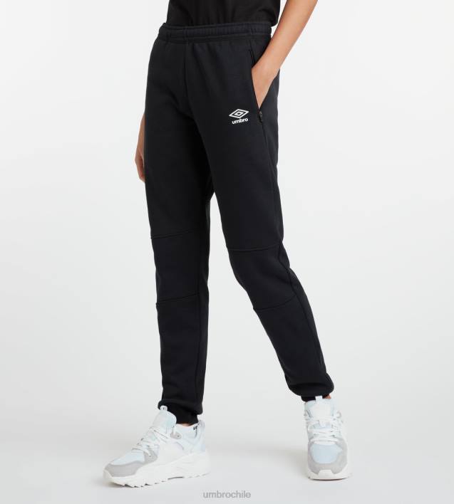 mujer Umbro blanco negro jogging club de ocio ropa FTXL465