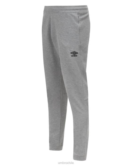 mujer Umbro gris jaspeado/negro pantalón deportivo de lana profesional ropa FTXL490