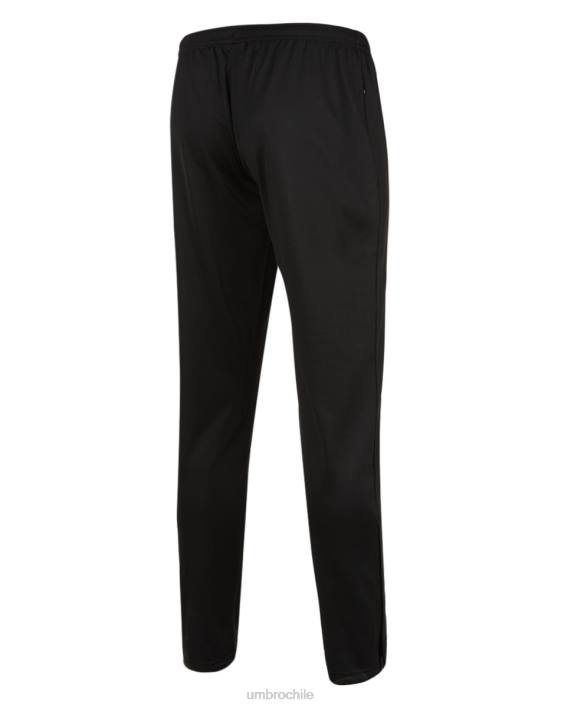 mujer Umbro negro pantalón club esencial de poliéster ropa FTXL487