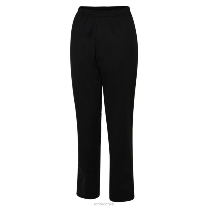 mujer Umbro negro pantalones club de poliéster esencial ropa FTXL491