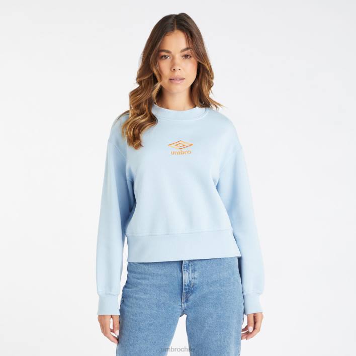 mujer Umbro caída del ángel / naranja ardiente sudadera core boxy ropa FTXL426