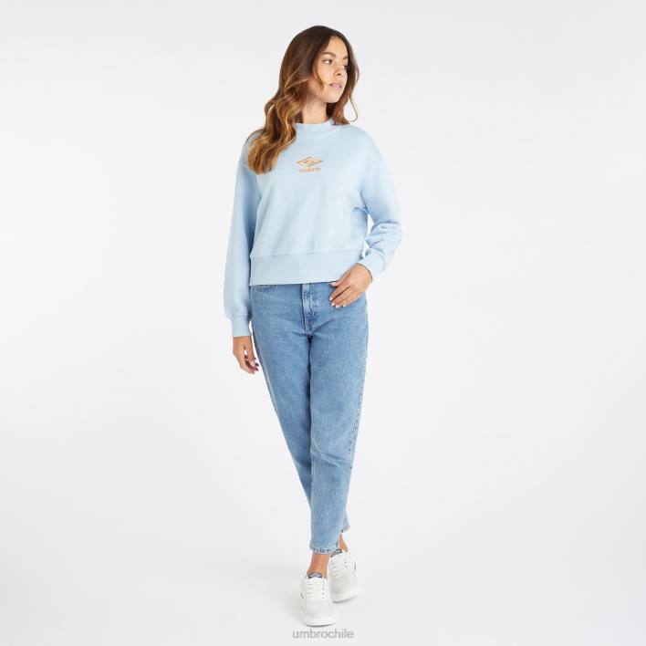 mujer Umbro caída del ángel / naranja ardiente sudadera core boxy ropa FTXL426