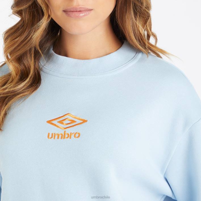 mujer Umbro caída del ángel / naranja ardiente sudadera core boxy ropa FTXL426