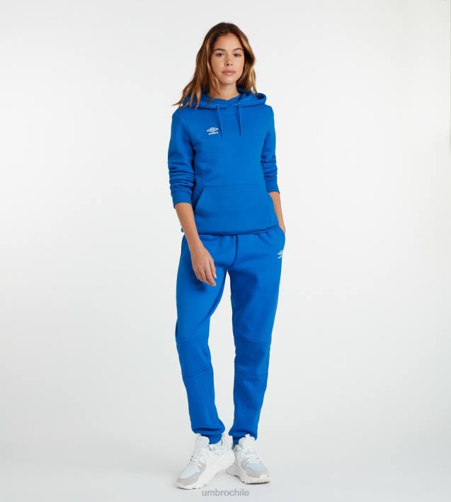 mujer Umbro dos real/blanco club de ocio con capucha ropa FTXL453