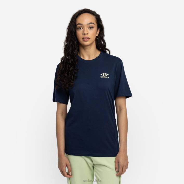 mujer Umbro humor índigo/espuma de mar camiseta de novio de diamante ropa FTXL421