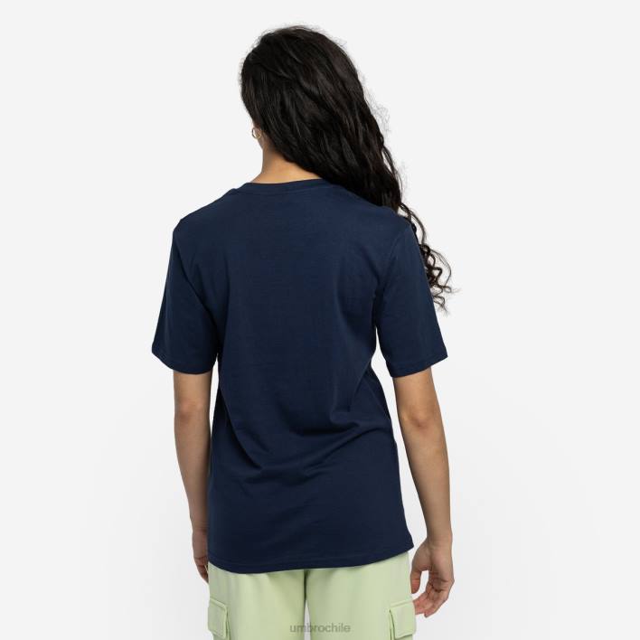 mujer Umbro humor índigo/espuma de mar camiseta de novio de diamante ropa FTXL421