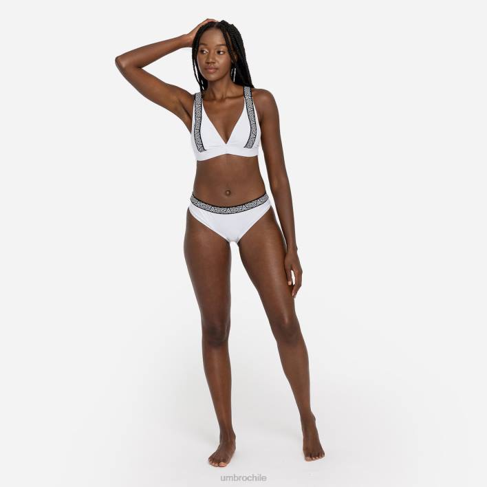 mujer Umbro blanco bikini grabado ropa FTXL559