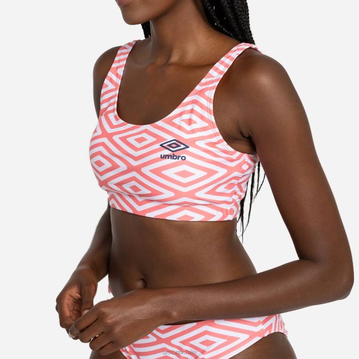 mujer Umbro durazno bikini estampado ropa FTXL561