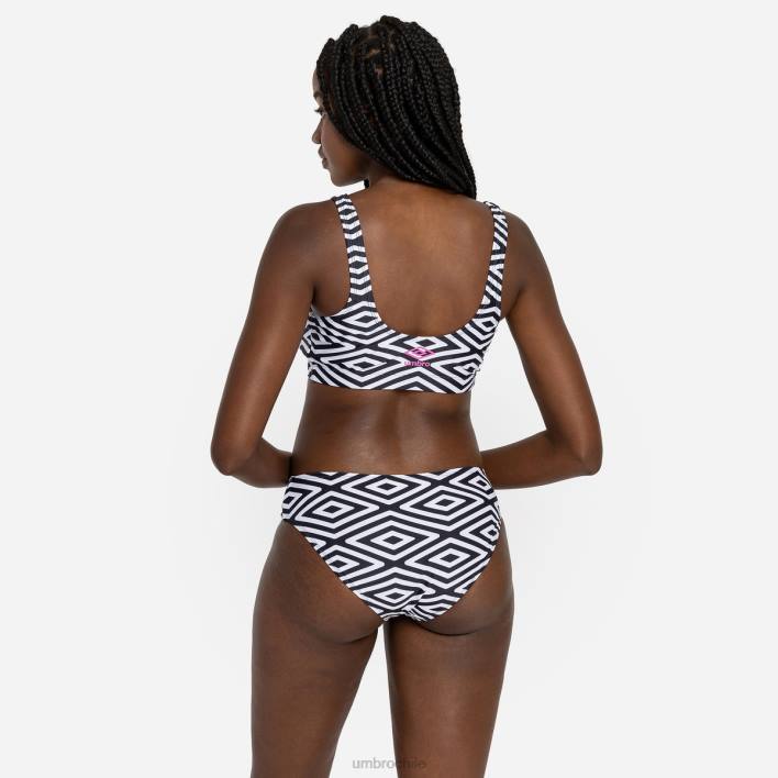 mujer Umbro negro bikini estampado ropa FTXL560