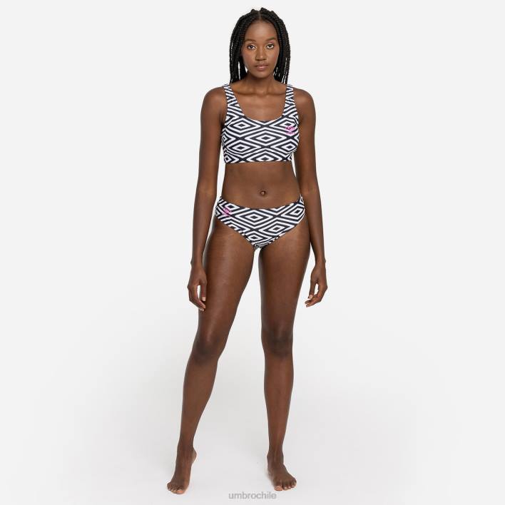mujer Umbro negro bikini estampado ropa FTXL560