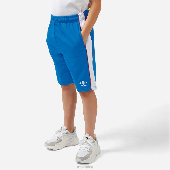 niños Umbro azul pantalones cortos deportivos en contraste ropa FTXL672
