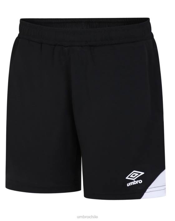 niños Umbro blanco negro entrenamiento total corto ropa FTXL665