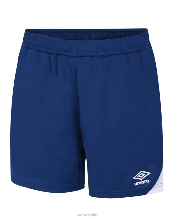 niños Umbro dos azul marino/blanco entrenamiento total corto ropa FTXL664
