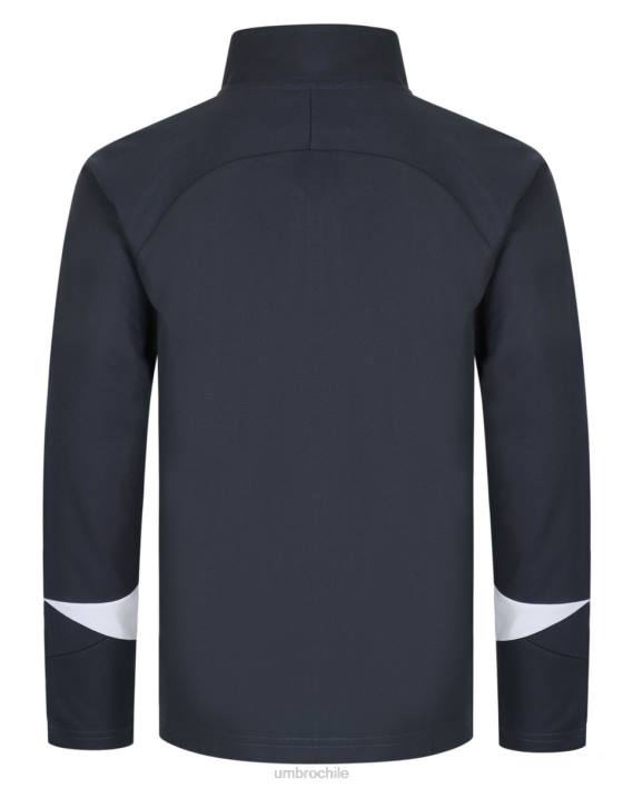 niños Umbro carbono/blanco traje de punto de entrenamiento total ropa FTXL663