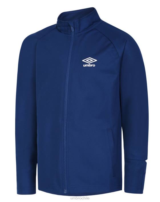 niños Umbro dos azul marino/blanco traje de punto de entrenamiento total ropa FTXL662