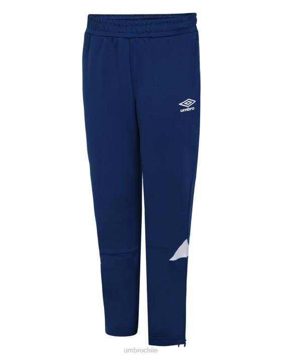 niños Umbro dos azul marino/blanco traje de punto de entrenamiento total ropa FTXL662