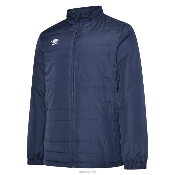 niños Umbro azul marino oscuro chaqueta de banquillo club Essential júnior ropa FTXL688