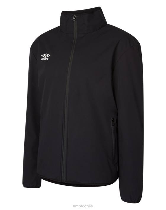 niños Umbro blanco negro chaqueta club esencial bonded junior ropa FTXL673