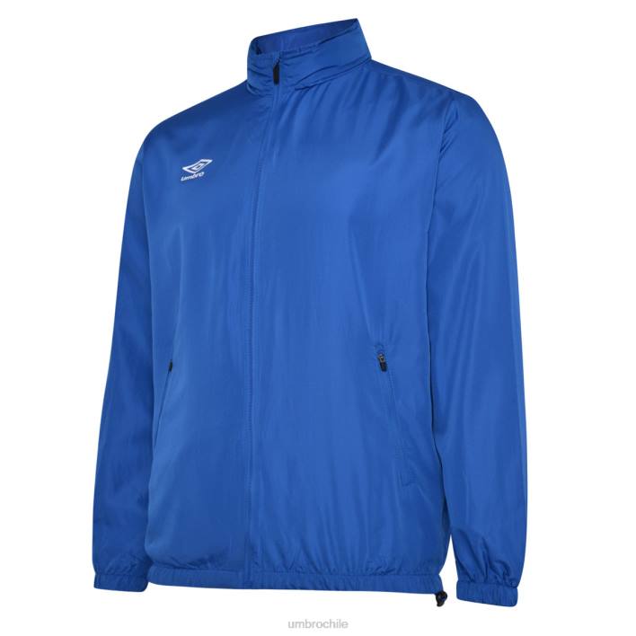 niños Umbro dos reales chaqueta impermeable ligera club Essential junior ropa FTXL686