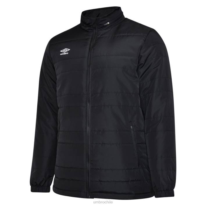 niños Umbro negro chaqueta de banquillo club Essential júnior ropa FTXL689