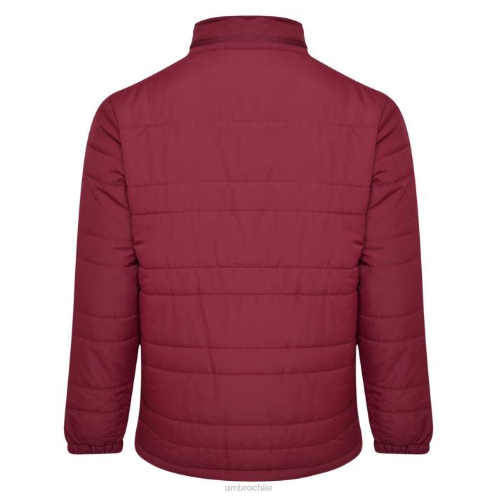 niños Umbro nuevo clarete chaqueta de banquillo club Essential júnior ropa FTXL690